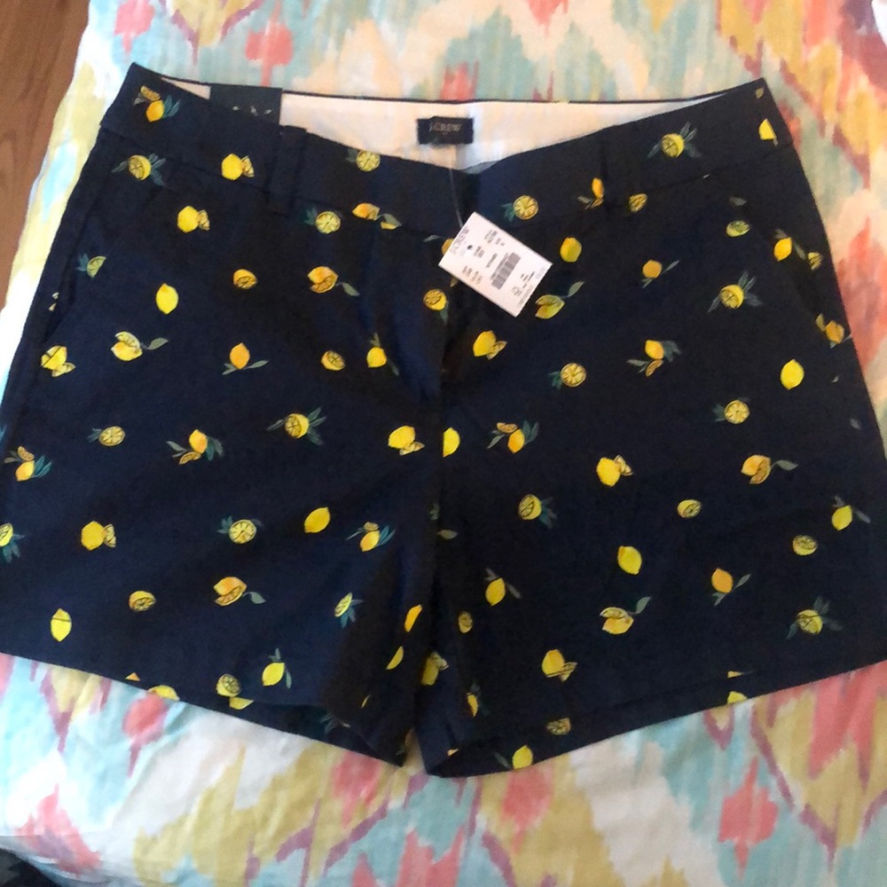 Lemon navy jcrew shorts
